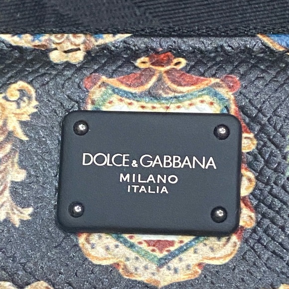 D&G Sicilian Print Long Zip Wallet - Picture 4 of 9